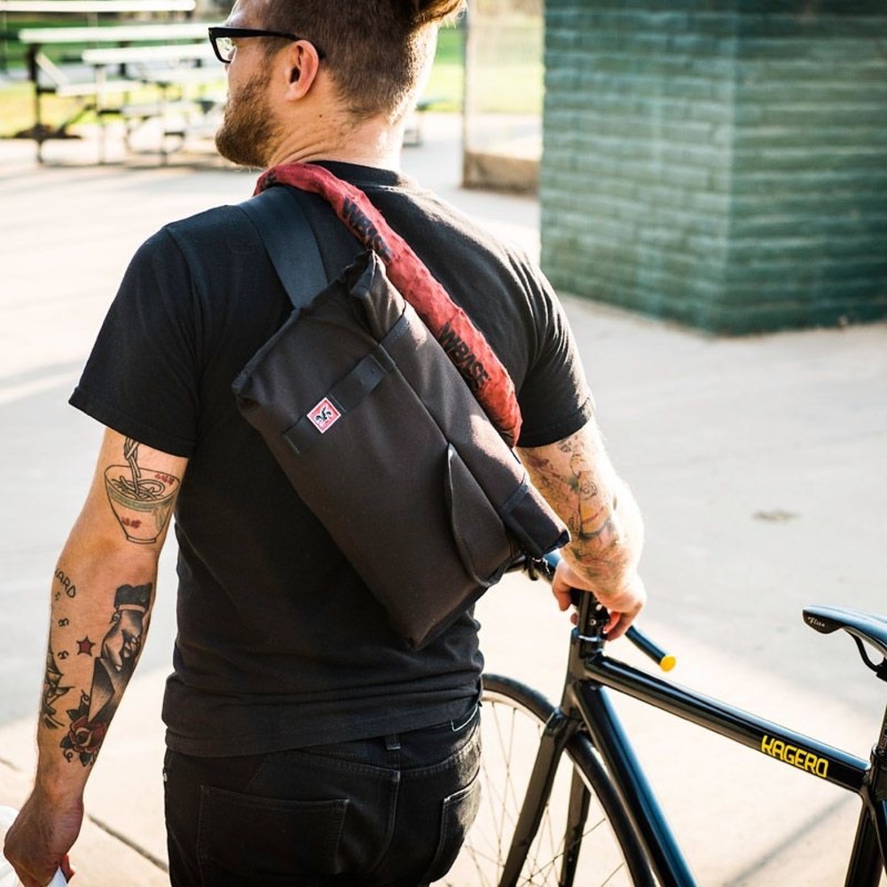 Chrome Rolltop Hip Bag